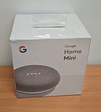 Google Home Mini Chalk Smart Speaker Wi-Fi Voice Control Google Assistant NEW...