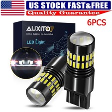 AUXITO 48H 6000K White SMD CANBUS 48-LED 7443 W21W 992 Reverse Tail Light 6PCS
