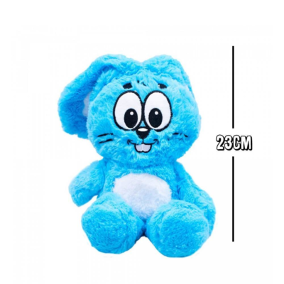 Plush Sansão Turma da Monica Blue Rabbit Fun Toy - Tasco 32cm | eBay