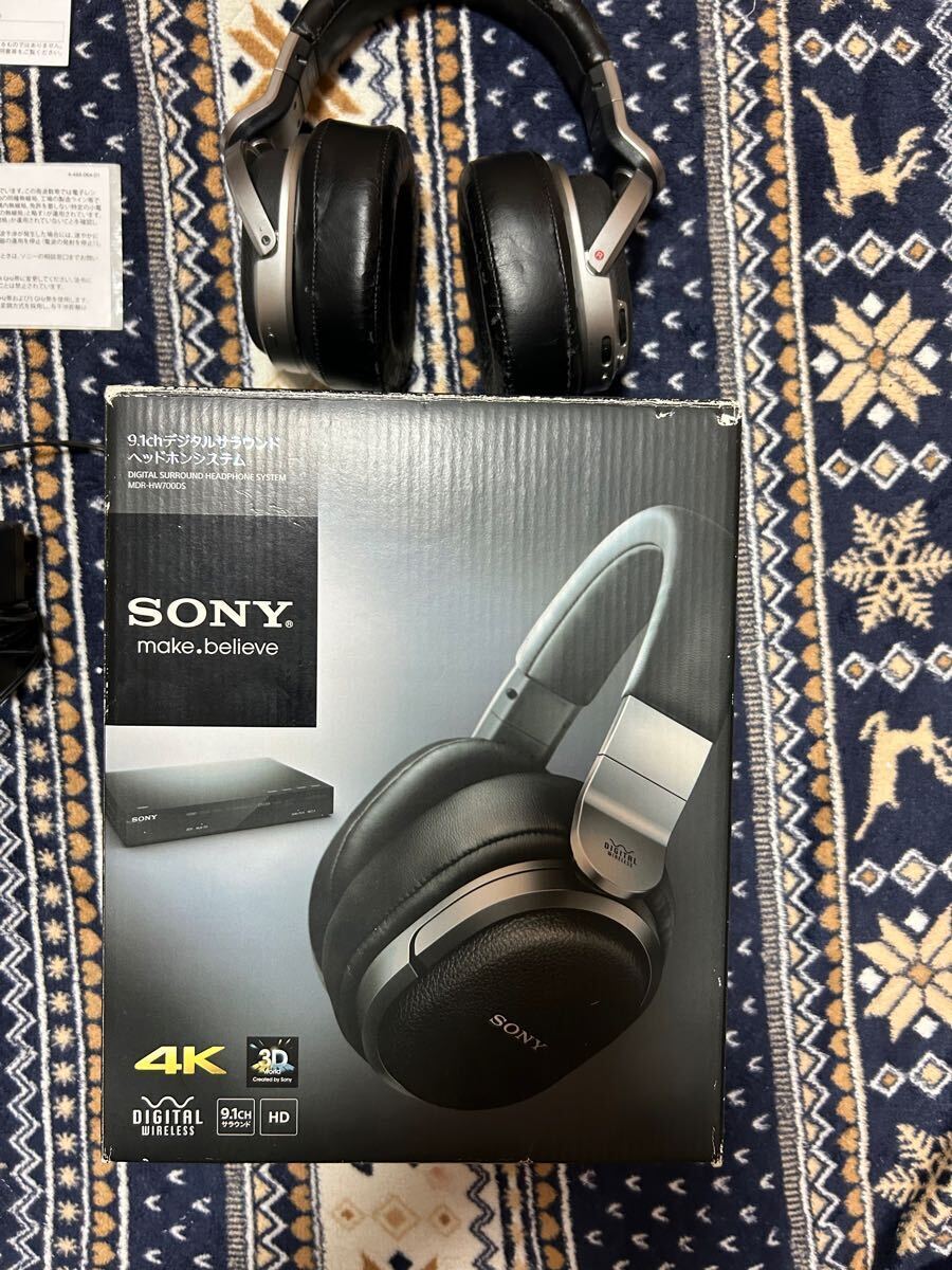 SONY MDR-HW700DS 9.1 Digital Surround Black Wireless SONY MDR-HW700DS 9.1 Digital Surround Black Wireless