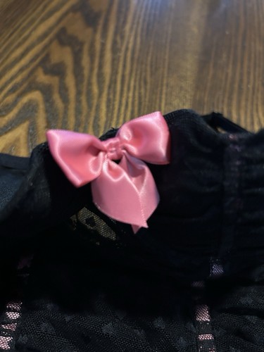 Victoria's Secret Sexy Little Things Bustier Chemise Lingerie 34B Ruched Garter - Picture 16 of 24