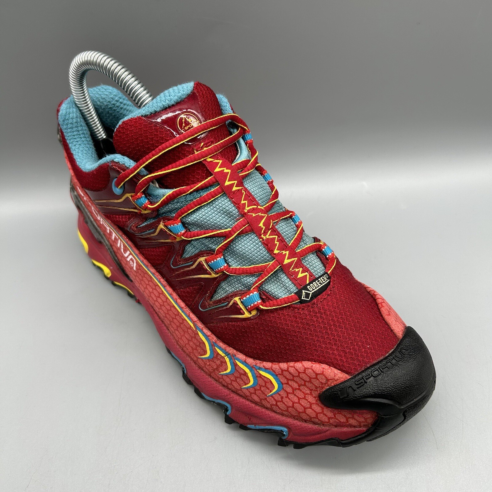 La Sportiva Ultra Raptor Gore-Tex Trail Running Senderismo Entrenadores Mujer Reino Unido 4 Rojo