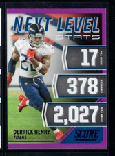 2021 Score Next Level Stats #NL17 - purple - Derrick Henry - Tennessee Titans