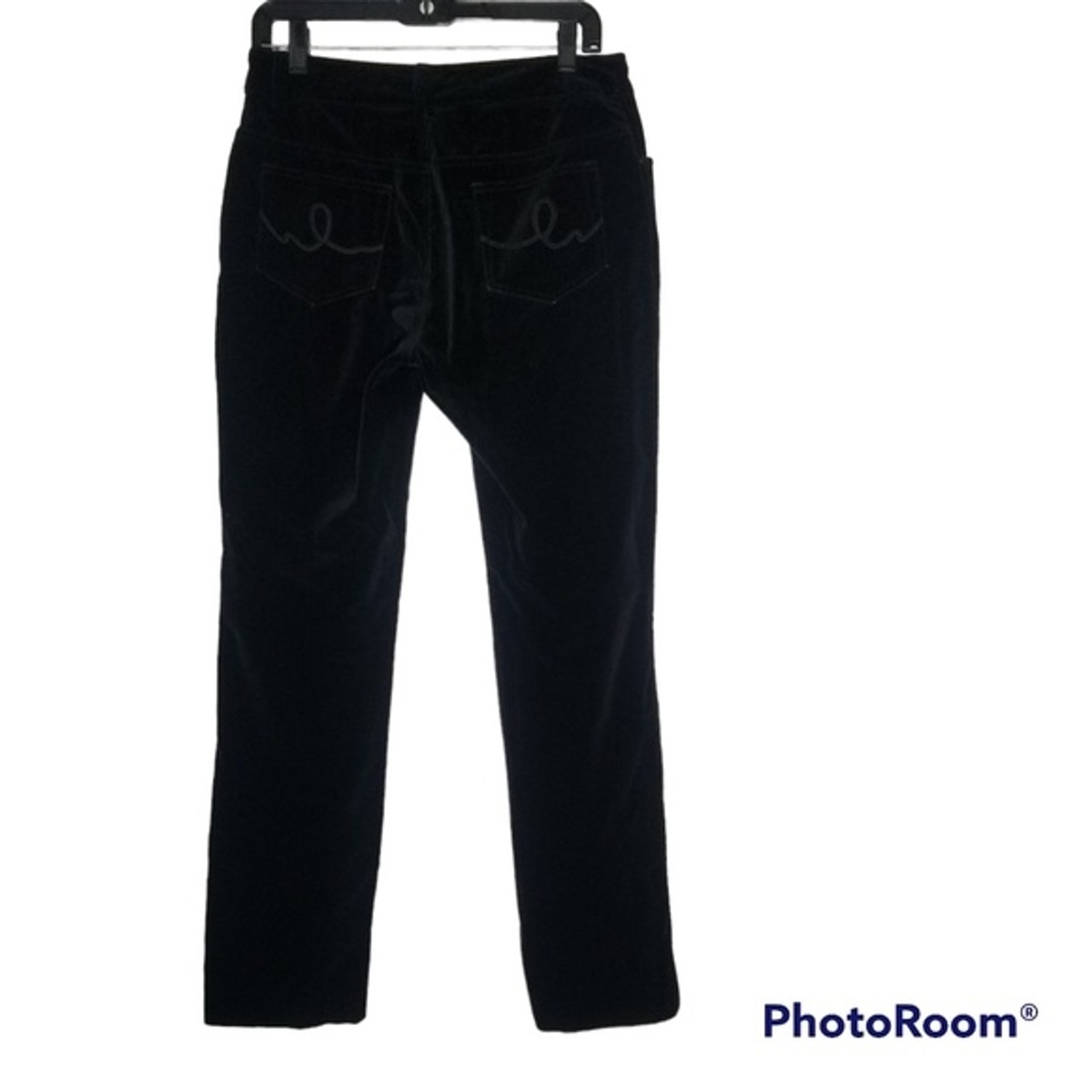 E39 by Eric Women's Black Velour pants Size 6 | eBay