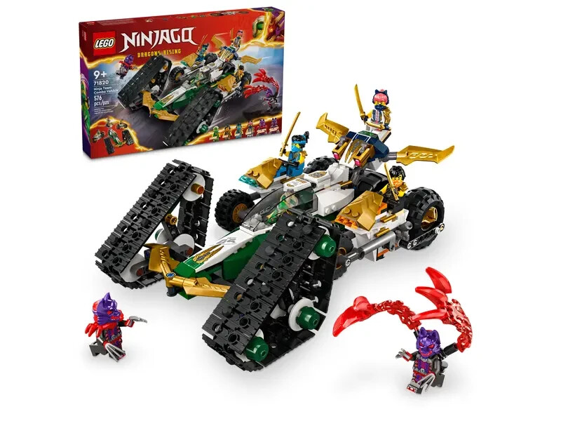 king of artist フィギュアセット 全20体 Lego Ninja Team Combo Vehicle 71820 NINJAGO Minifigure Building
