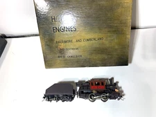 1959 HO BRASS  Camelback Steam Loco & Tender Baltimore & Cumberland RR - TESTED