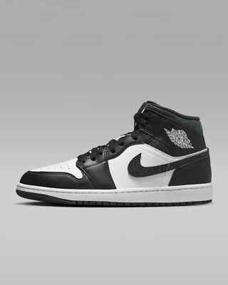 New Nike Air Jordan 1 Mid SE Shoes - Panda Elephant (FB9911 New Nike Air Jordan 1 Mid SE Shoes - Panda Elephant (FB9911