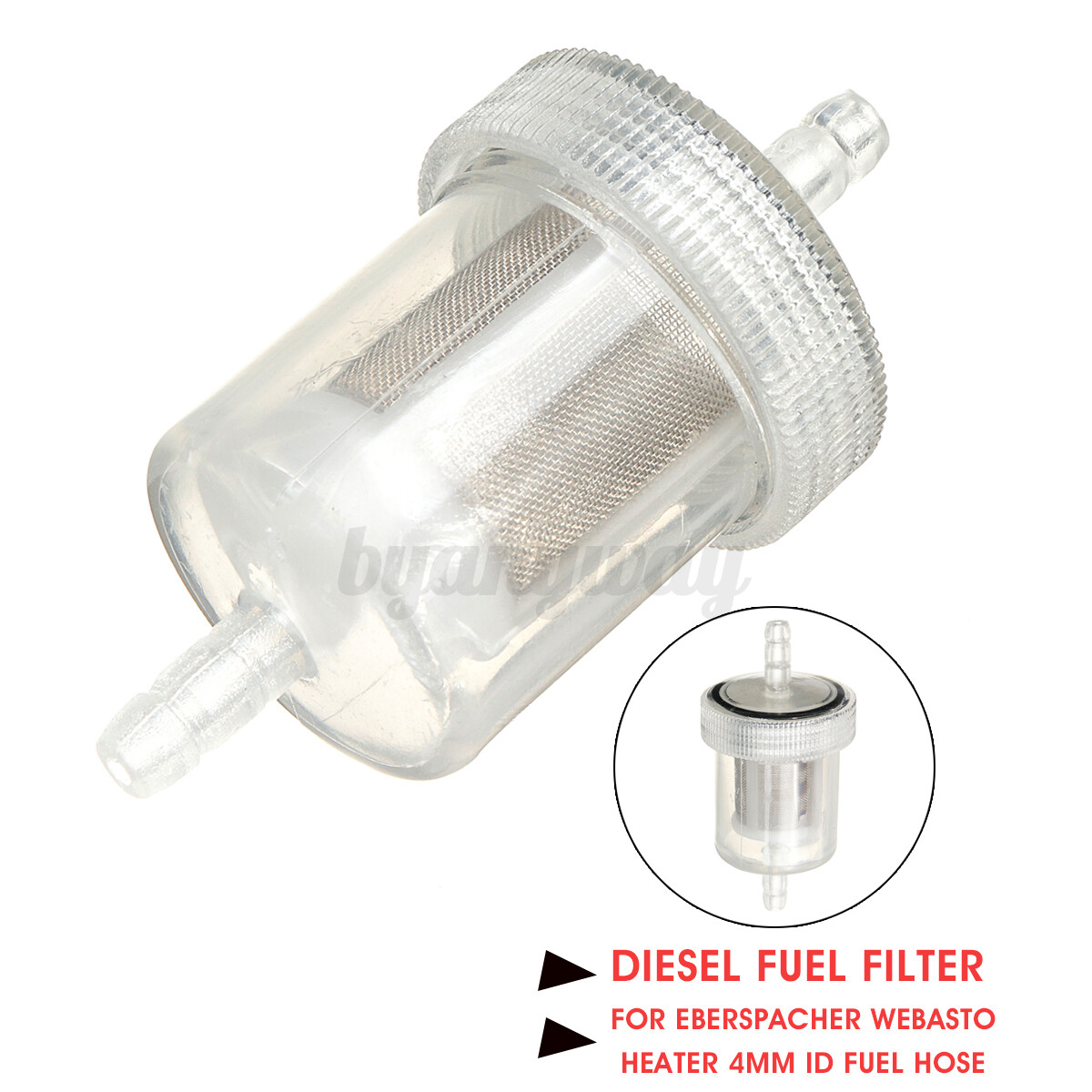 Diesel Parking Heater In-line Fuel Filter Replacement For Webasto | eBay