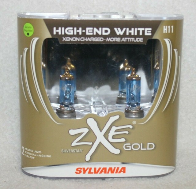 SYLVANIA H11 SILVERSTAR ZXE Gold Headlight Bulbs 7728 for sale online eBay