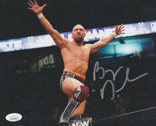 Bryan Danielson Autographed 8x10 AEW WWE American Dragon JSA Free Shipping I455
