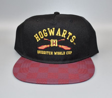 Hogwarts Quidditch World Cup Harry Potter Snapback Cap Hat - NWT