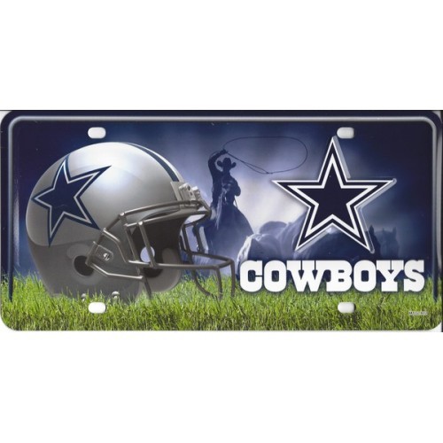 Dallas Cowboys NFL License Plate Personalized Engraved Auto Car Tag Vanity Plate - Picture 2 of 3