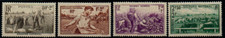 TIMBRES FRANCE année 1940 Série n°466 au n°469 NEUF**