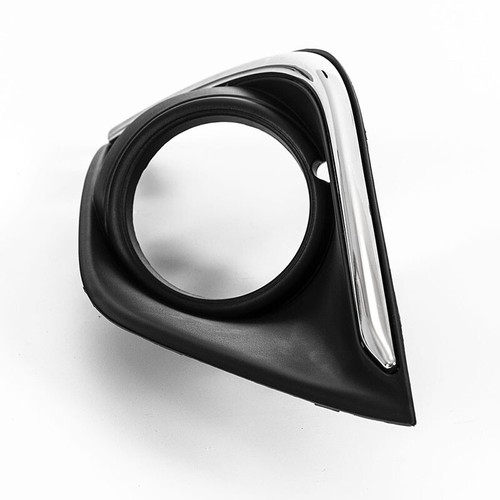 Chrome Passenger Fog Light Lamp Cover Frame For Mitsubishi Outlander 2016-2019 - Picture 8 of 8