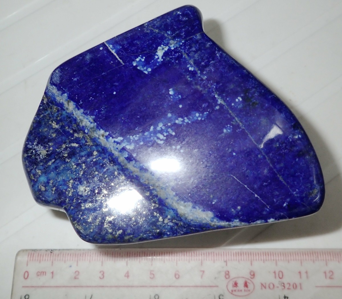 7インチ E-25 クリスタルボウル LAPIS LAZULI PLATINUM Blue Lapis Lazuli Rhodium Over Sterling Silver Ring - JSM025