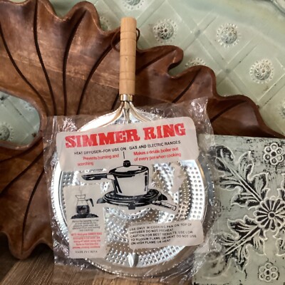 Simmer Ring Heat Diffuser 21cm/8 1/4  Double Boiler Gas Electric Slow Cook