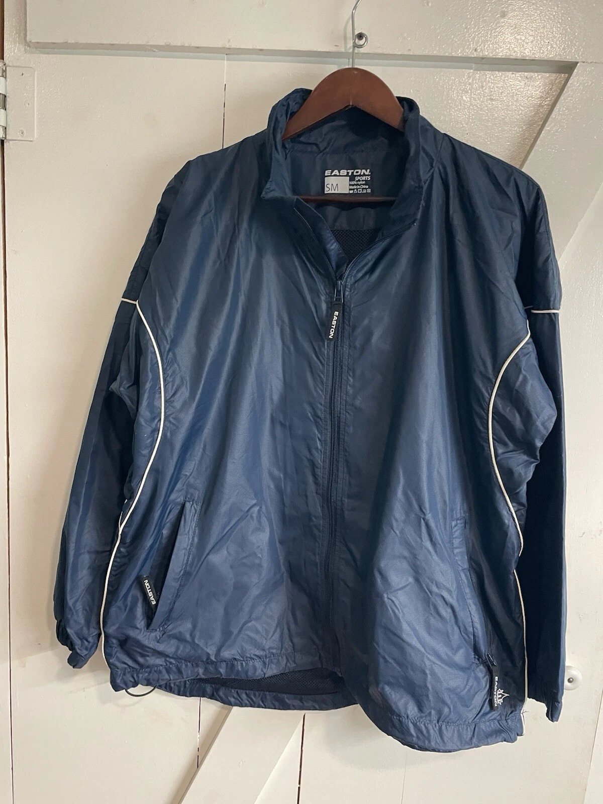 Easton Windbreaker Men's Small Long Sleeve Baseball Jacket