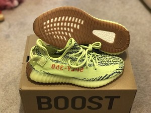 adidas yeezy boost 350 semi frozen yellow