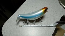 "STUTTERSTEP" BY BILL LEWIS,OF RAT-L-TRAP" FAME, 5" VERSION, "GHOST SHAD" COLOR 