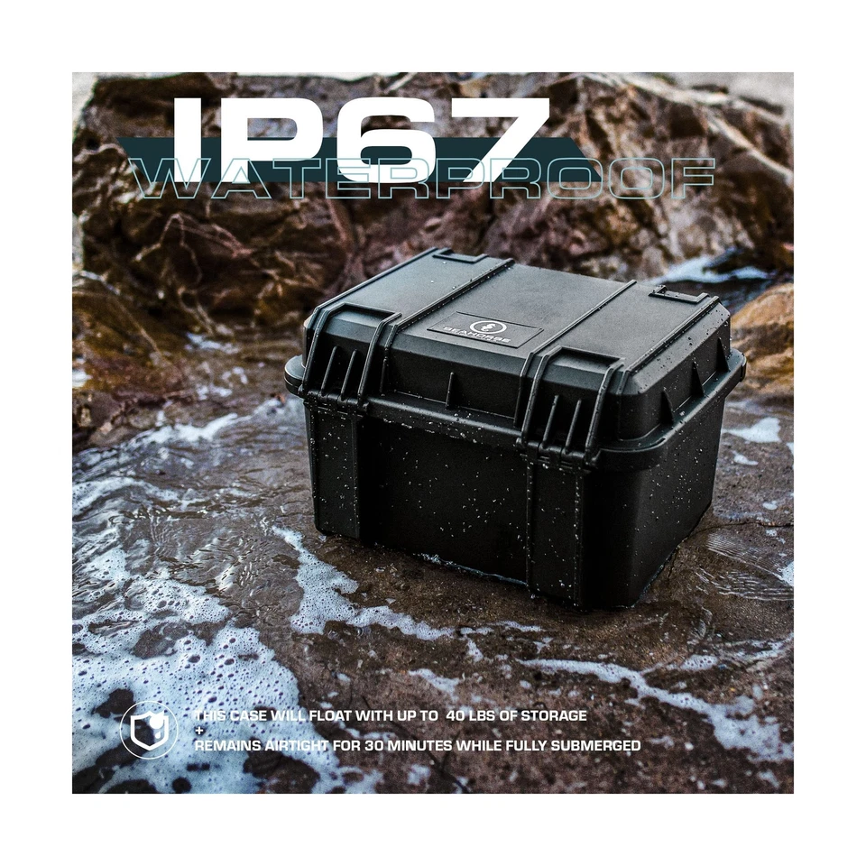 Caja protectora seca Seahorse 540 de alta resistencia sin espuma - Aprobado por la TSA/M... Foto 2 de 4