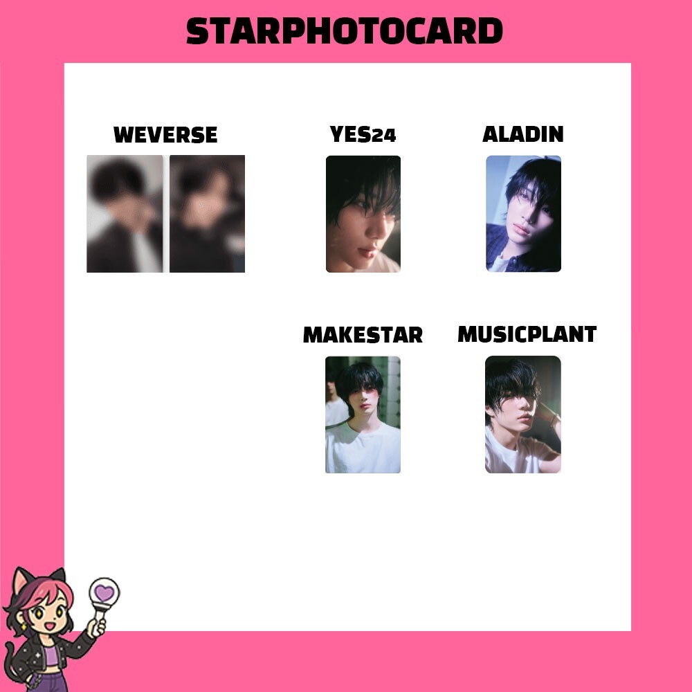 TXT BEOMGYU's Mixtape: Panic Album ALL SITE POB Photocard