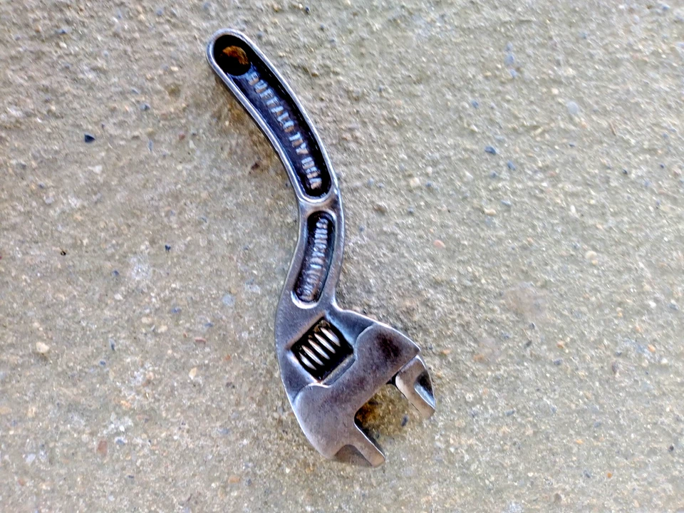 ANCIENNE PETITE CLE A MOLETTE 15,2CM - WESTCOTT USA -OUTIL DE GARAGE MECANIQUE- - Photo 2/2