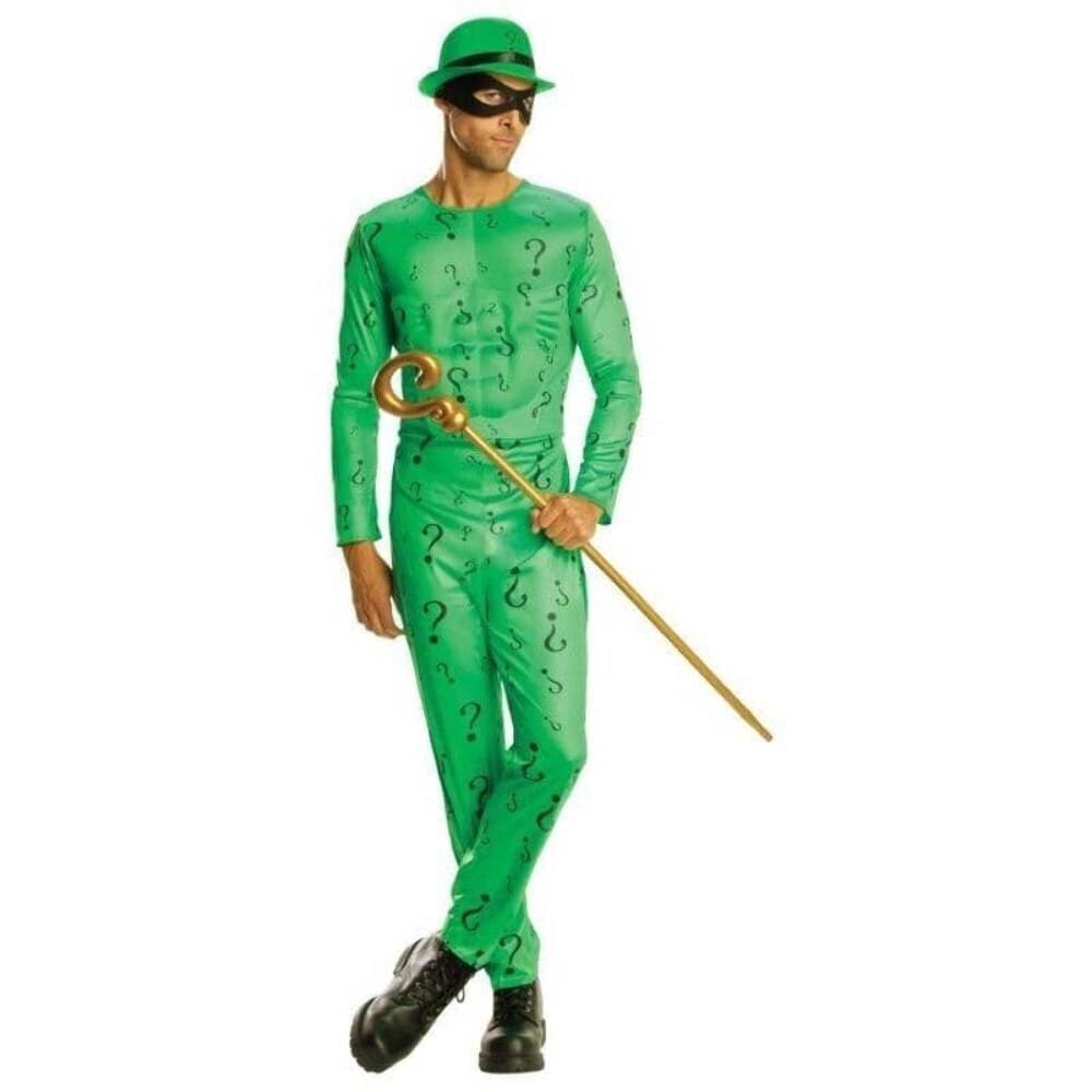 Classic Riddler Costume Batman Movie Villain Jim Carey Classic Riddler Costume Batman Movie Villain Jim Carey