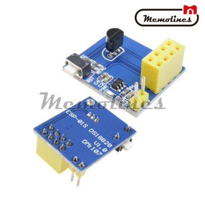1/2/4/5PCS ESP8266 ESP-01/01S DS18B20 Temperature Sensor WiFi Adapter Module