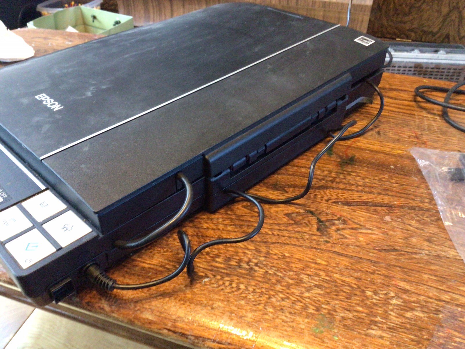 Epson Perfection V370 Photo Scanner With Film Holder In OK Condition eBay