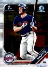 2019 Bowman Draft Chrome#BDC-101 Anthony Prato Minnesota Twins