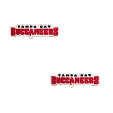 NFL Tampa Bay Buccaneers Football Team For Crocs Shoe Charms Jibbitz - 2 pieces