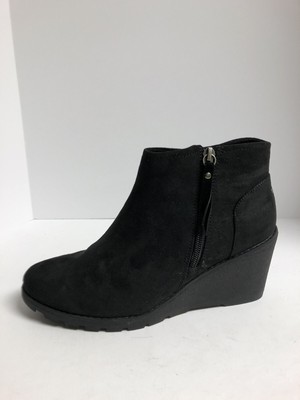 skechers bobs tumbleweed wedge ankle boot