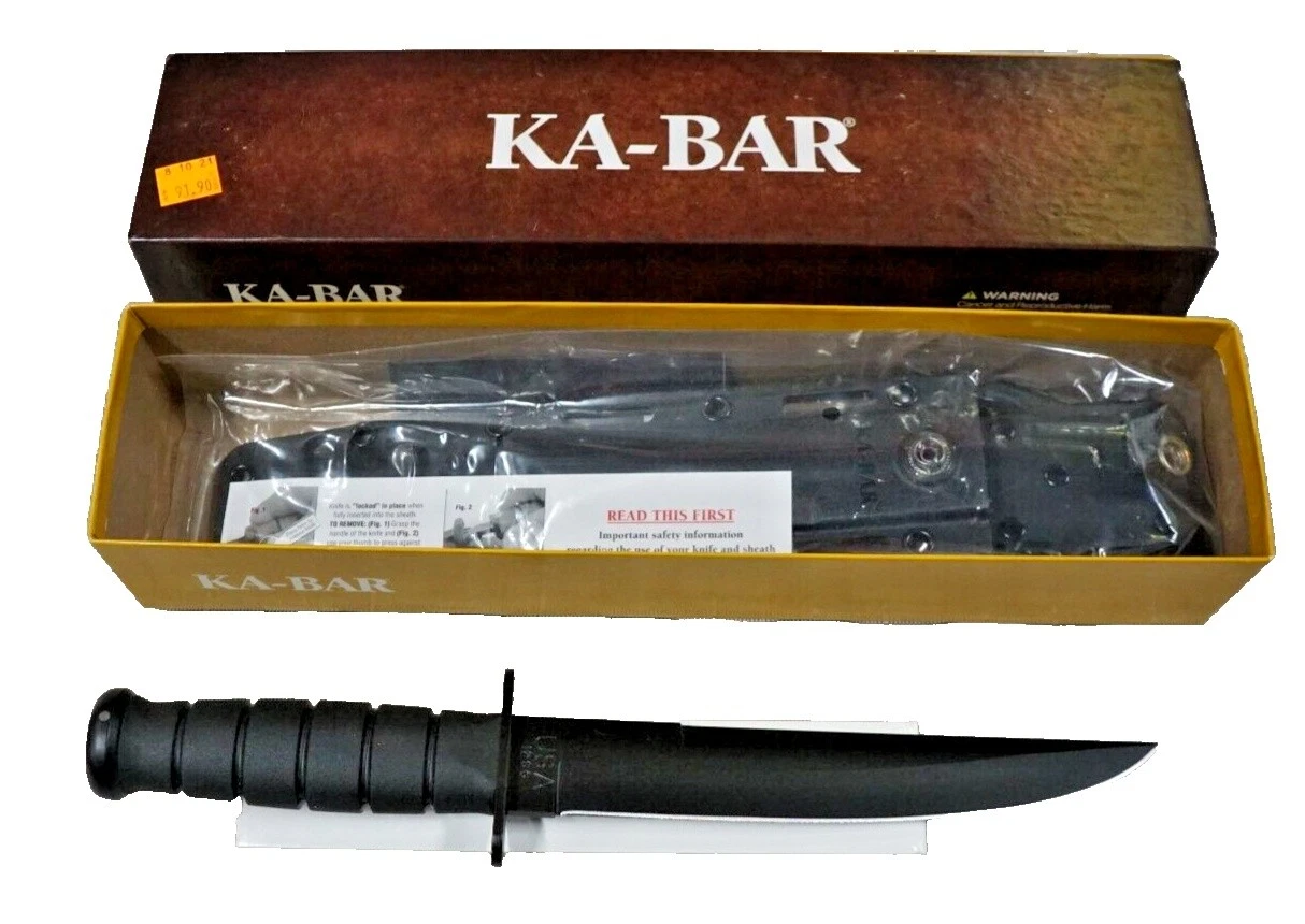 KA-BAR Tanto Plain Collectible Fixed Blade Knives