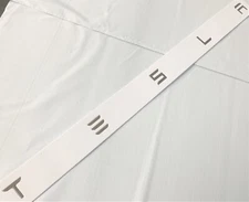 CHROME NAMEPLATE FIT TESLA MODEL 3 X Y S TRUNK LID REAR EMBLEM BADGE OEM UPGRADE