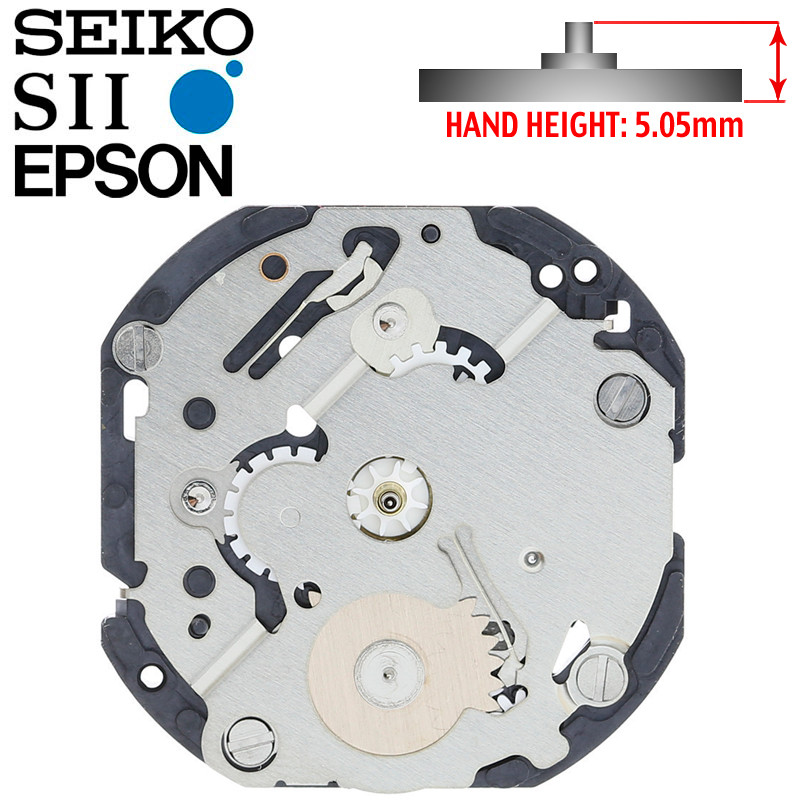 New Japan Seiko SII / TMI / Epson VX3N Watch Movement, 10 1/2, 3