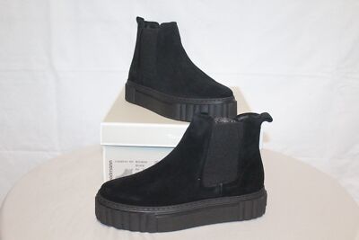 Tamaris 1-25460-41 Chelsea Boots Black EU Size 38 New Invoice VAT