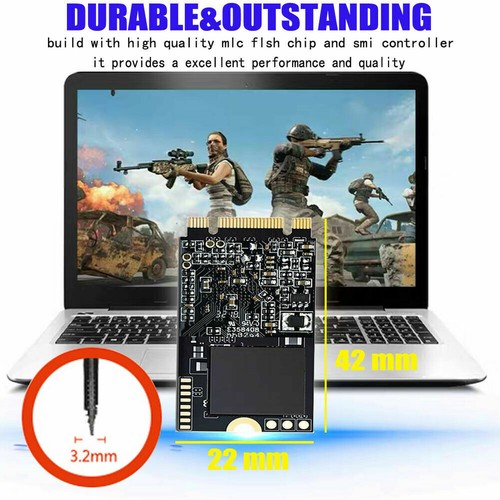 SSD mSATA 2,5 inch M.2 2280 2242 PCIe Hard Internal SATA 3 Solid State Drive - Picture 30 of 44