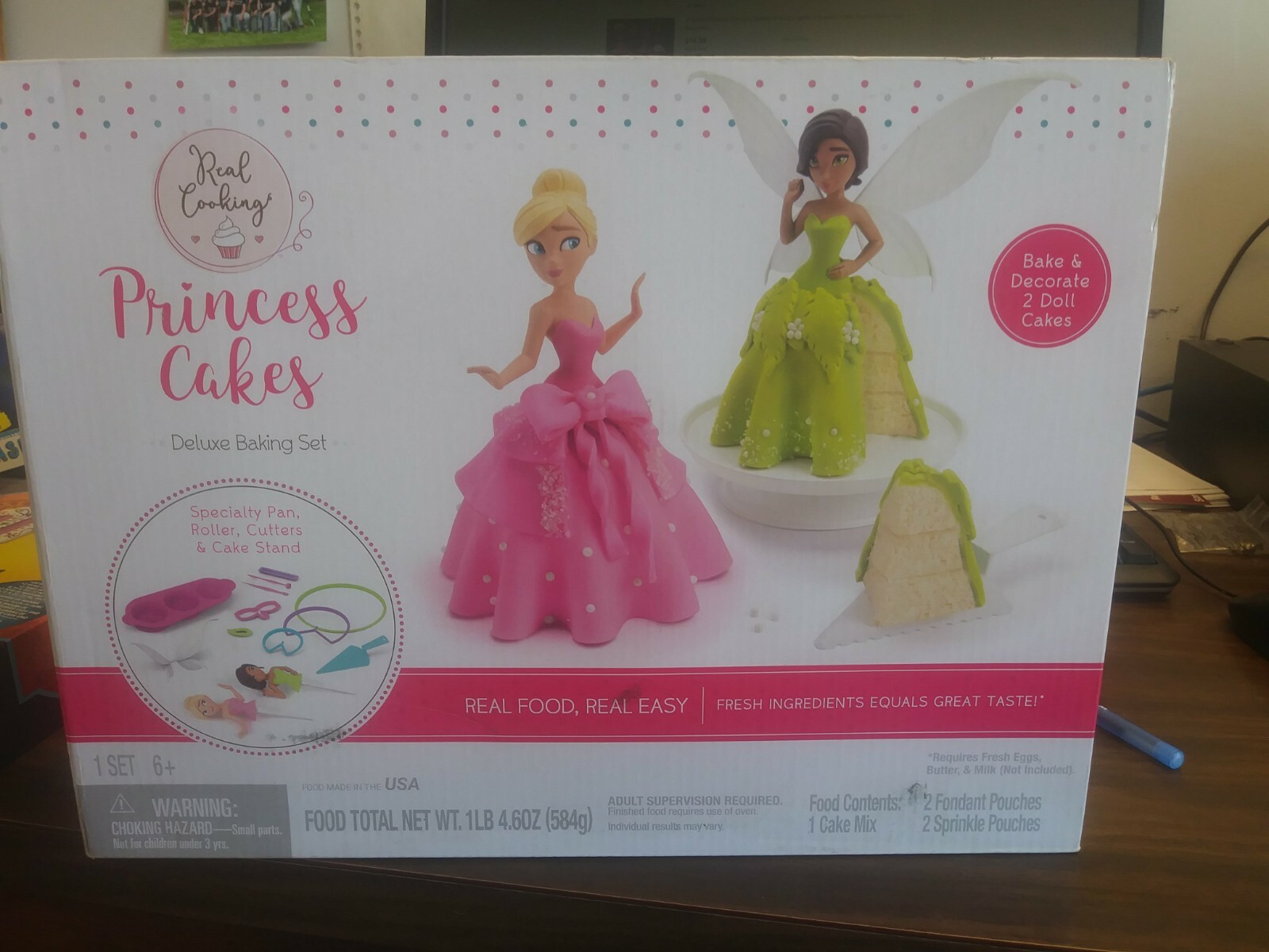 princess cakes deluxe baking set