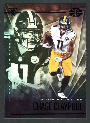 2020 Panini Illusions 31 Chase Claypool Rookie Steelers Football Card 