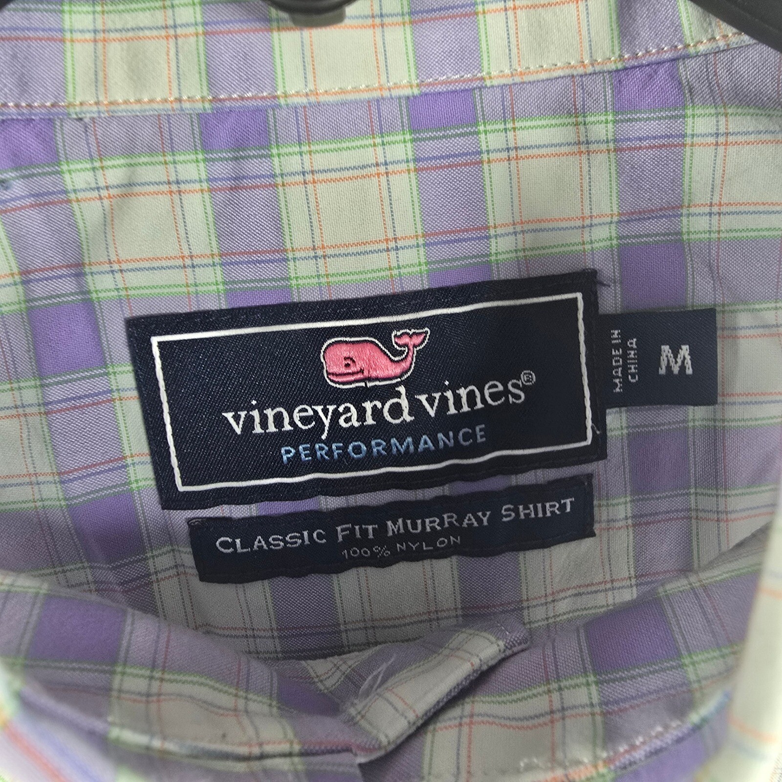 Vineyard Vines Performance Button Down Plaid Clas… - image 2