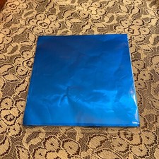 4" Foil  Candy Wrappers, Blue !00 ea pkg