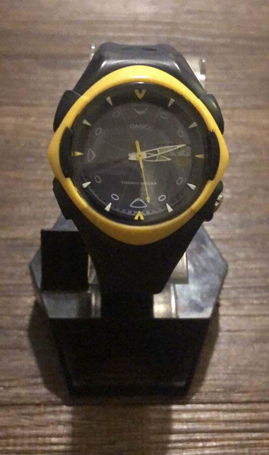 Vintage Super Rare Tough Solar Casio MDA-S11H watch | eBay