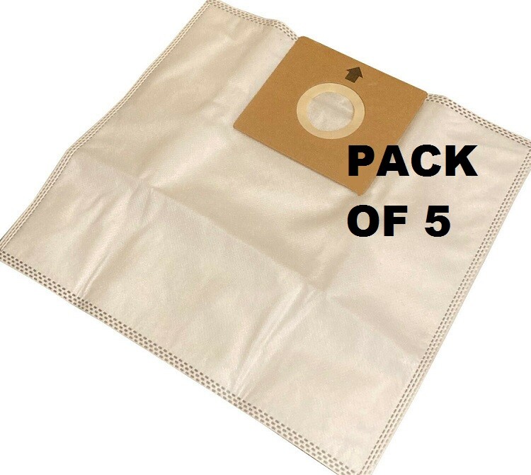 5 X BAGS FIT ARGOS VCB35B15C VCB35B15C1J7W70 MICROPOR HEPA VACUUM