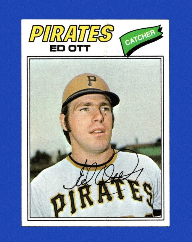 1977 Topps Set-Break #197 Ed Ott NM-MT OR BETTER *GMCARDS*