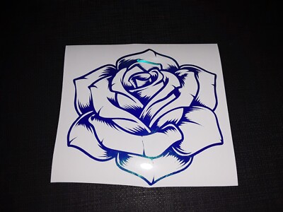 Ado Holographic Rose J-Pop Sticker Vinyl Decal Waterproof!