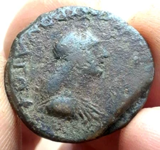 Sauromates I A.D.93-124 AE 26mm. Bosporian Kingdom, Roman Provincial coin.