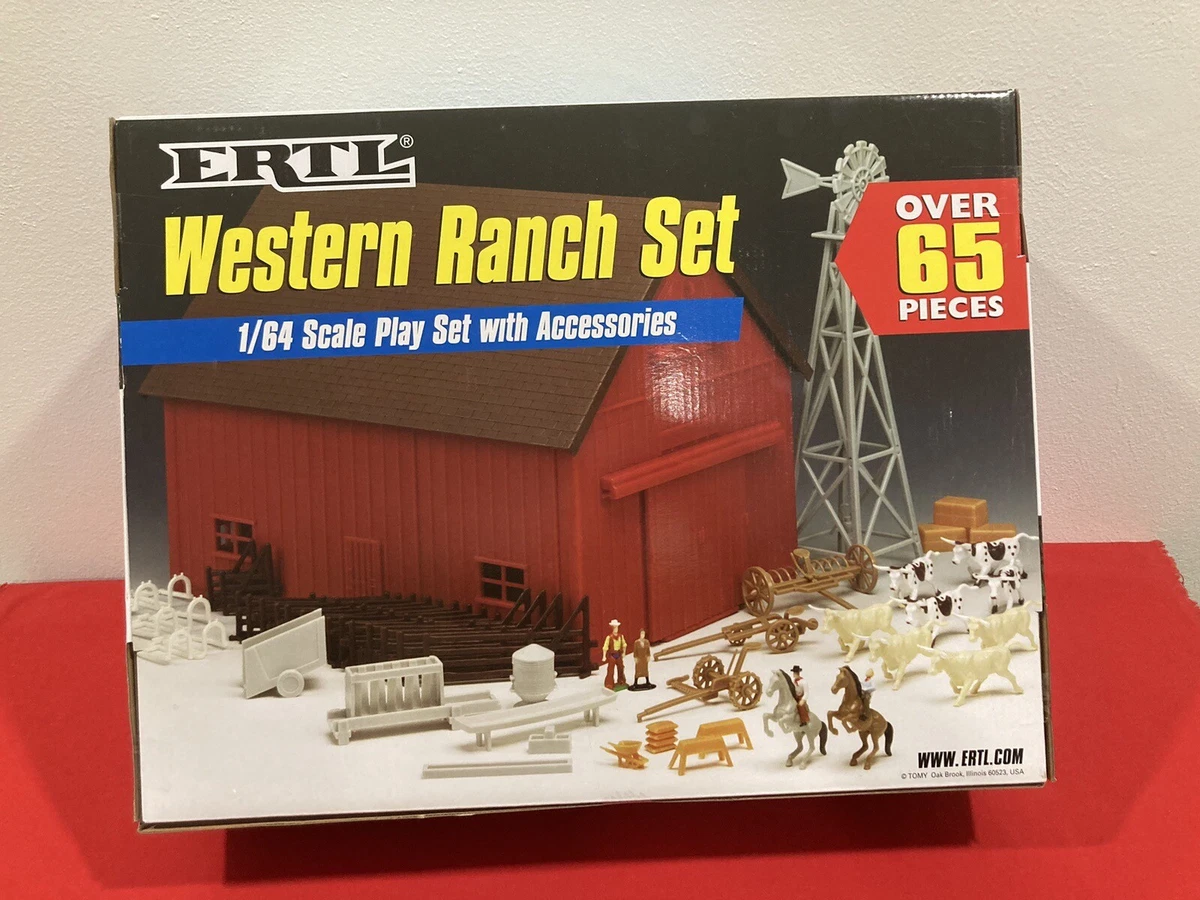 Ertl western store ranch set