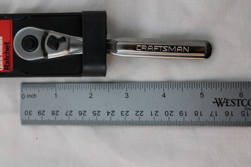 Sears Craftsman 1/4" Ratchet 44807 Made in USA Quick Release New - Picture 4 of 6