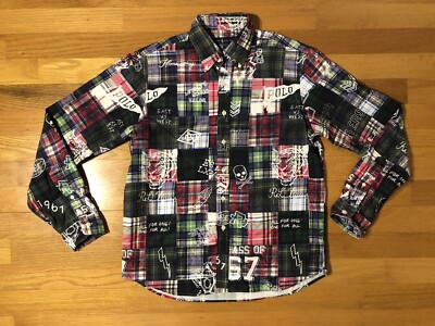 Polo Ralph Lauren マルチカラー　ラガーシャツ　M s-l400.jpg