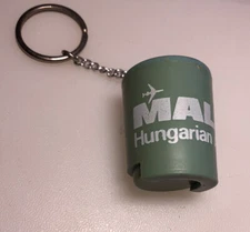 Malev Airlines Hungarian Coin Holder Airplane Air Plane Line Aviation Keychain